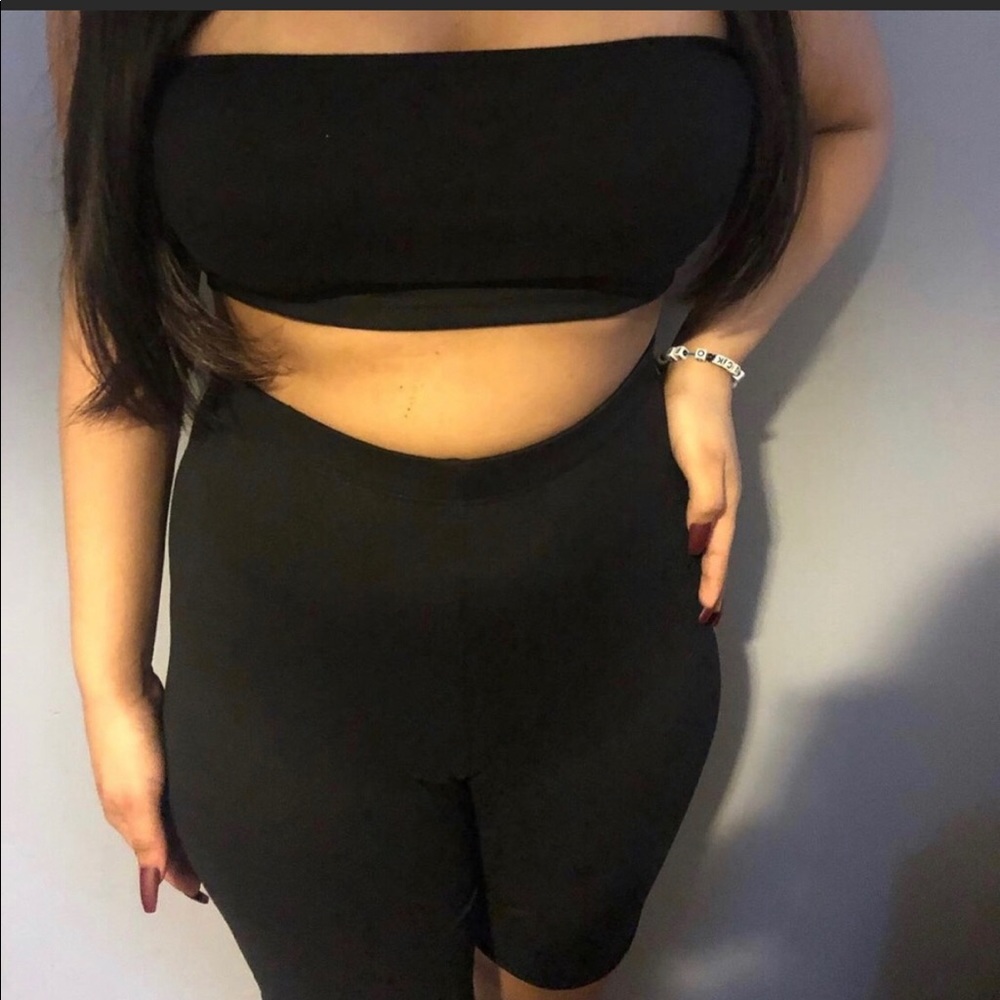 Biker short set